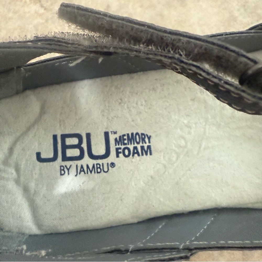 JBU Memory Foam Cutout Sandal Shoes with Buckle BY Jambu Size 7M - Picture 7 of 10